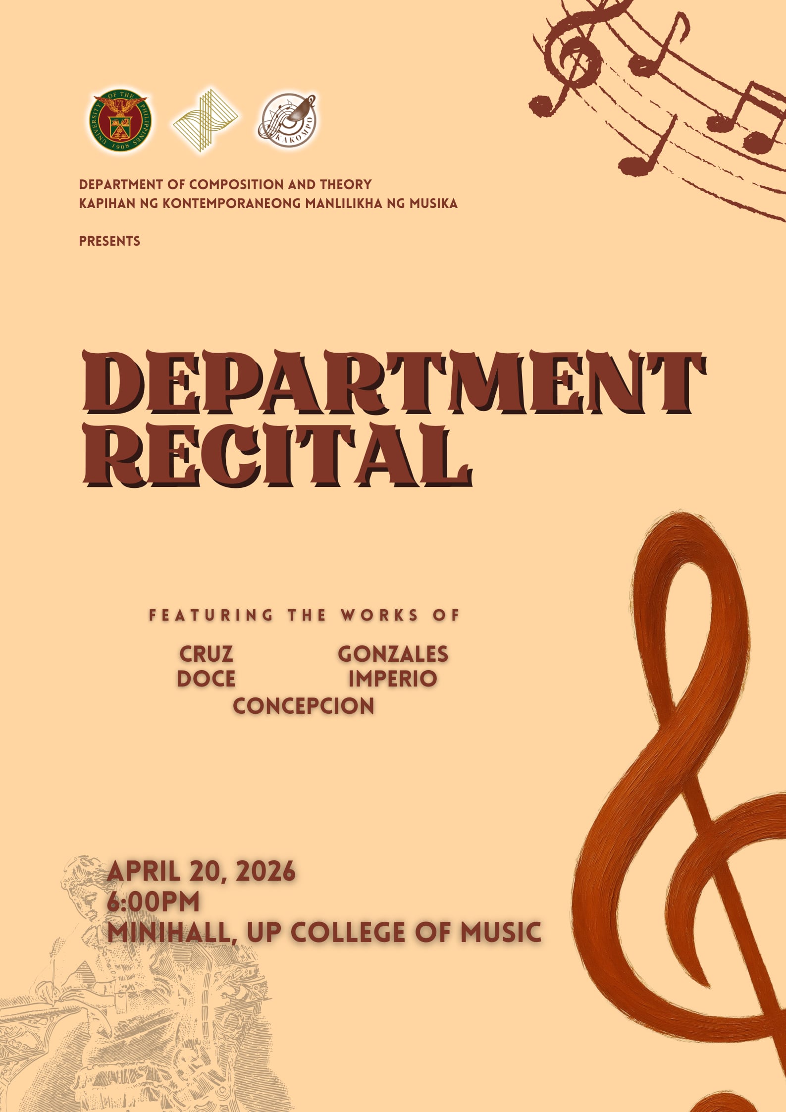 KaKompo Department Recital